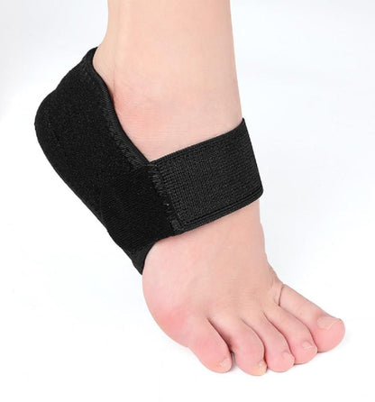Height Increasing Heel Cushion Insole with Adjustable Locking Straps – Comfortable Foot Support